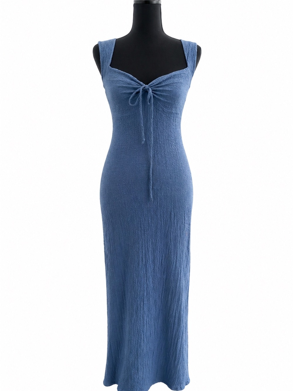 Jessica Simpson Soft Dusty Blue Maxi Dress S